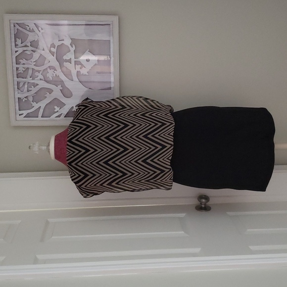 Speechless Dress Size M Black & Tan - Picture 3 of 5